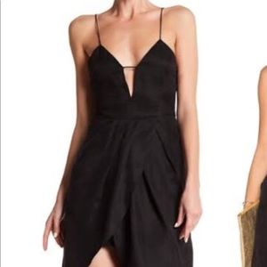 Elliatt asymmetrical tulip dress with cutout